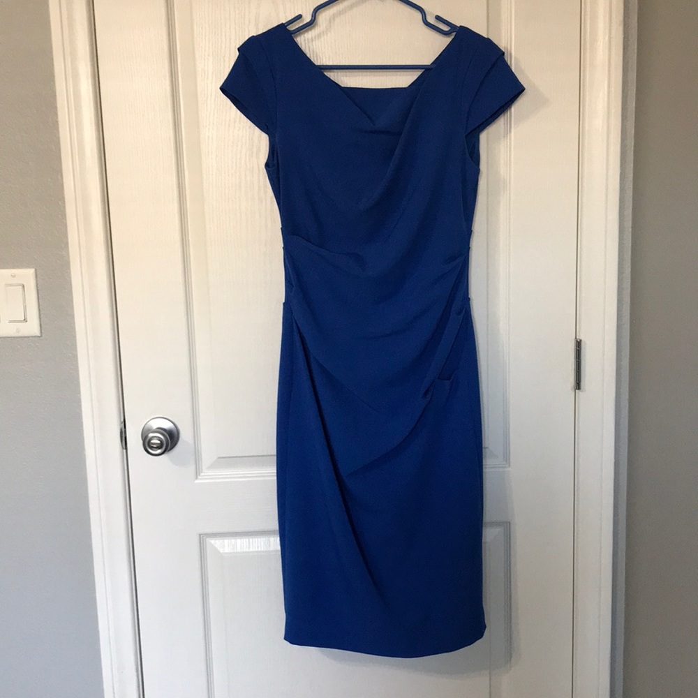 Adrianna Papell Royal Blue Dress